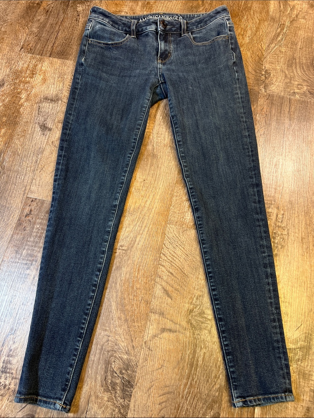 American Eagle Outfitters Dark Indigo Skinny Jeans